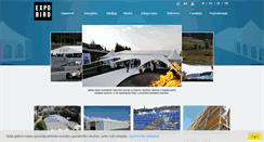Desktop Screenshot of expobiro.si